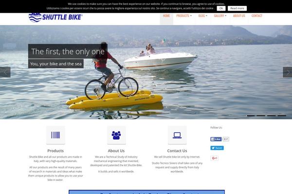 shuttlebike.com site used Fade