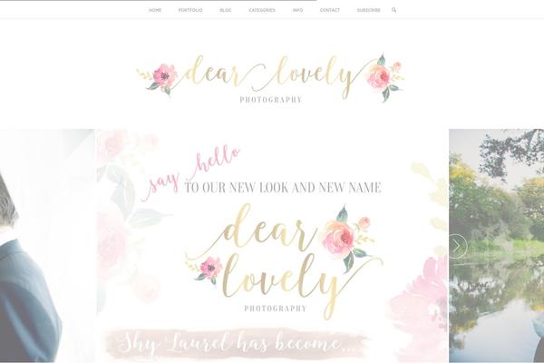 Lovely theme site design template sample