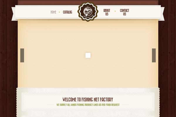 Retro theme site design template sample