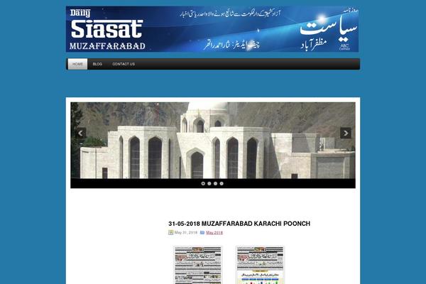 siasat.com.pk site used Minamaze-business