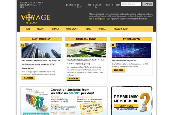 siasresearch.com site used Voyageresearch