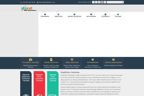 Safirkurumsal theme site design template sample