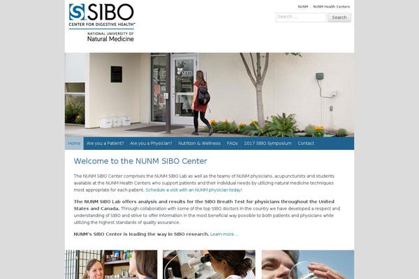 sibocenter.com site used Nunm-sibo