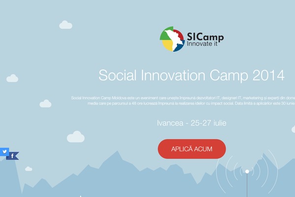 sicamp.md site used Sicamp