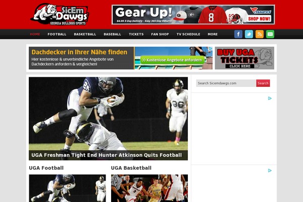 sicemdawgs.com site used The-league