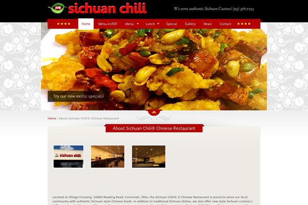 The Restaurant theme site design template sample