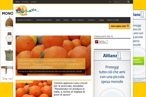 siciliafan.it site used Siciliafan-desktop-mobile
