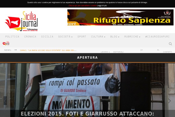 siciliajournal.it site used News Hunt