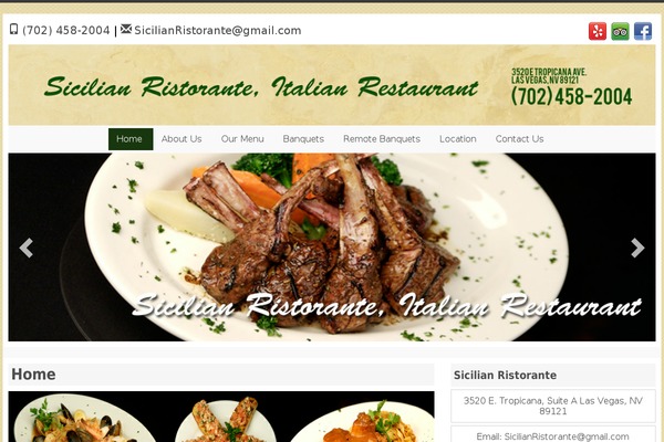 sicilianristorante.com site used Responde