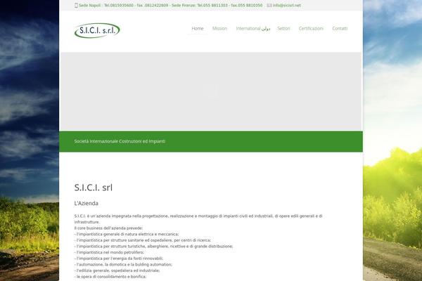 sicisrl.net site used Sicisrl