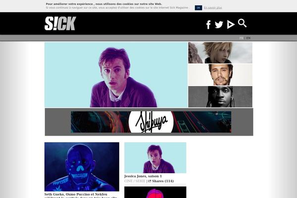 sick theme websites examples