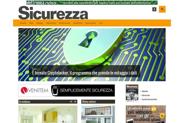 sicurezzamagazine.it site used Newspaper-8.8