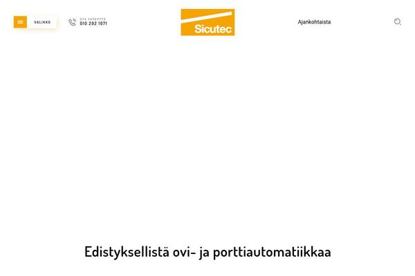 sicutec.fi site used Sicutec-uusi