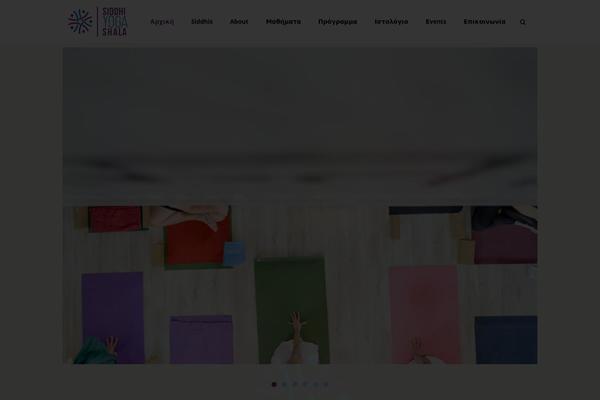 Educator theme site design template sample