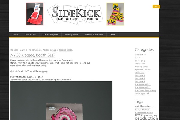 sidekicklab.com site used Sidelined