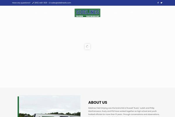 BeTheme Child theme site design template sample