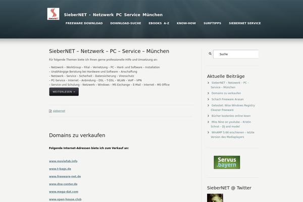 Karma theme site design template sample