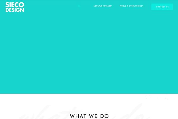 WaveRide theme site design template sample