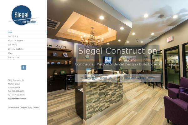 siegelconstruction.com site used Avada