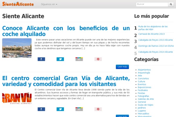 sientealicante.com site used Archivados