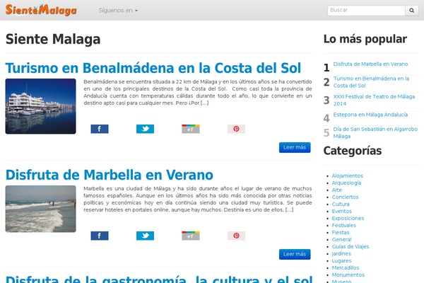 sientemalaga.com site used Archivados