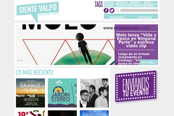 sientevalpo.cl site used Sv-theme