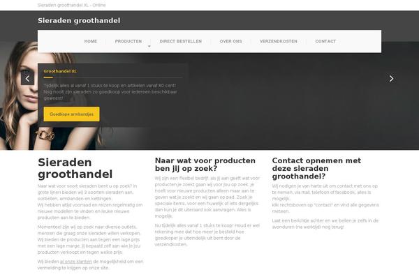 BuildPress theme site design template sample