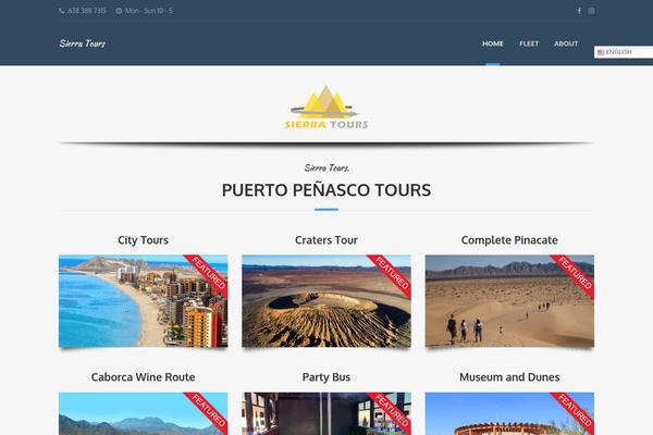 Adventure-tours theme site design template sample