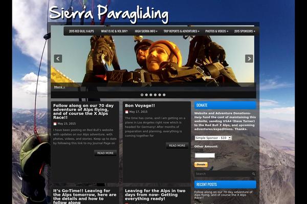 sierraparagliding.com site used Hostingpress