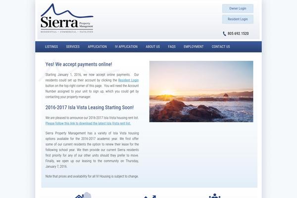 sierrapropsb.com site used Sierra