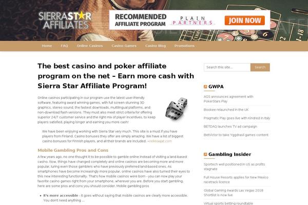 sierrastaraffiliates.com site used Sierrastar1