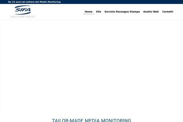 Enfold theme site design template sample