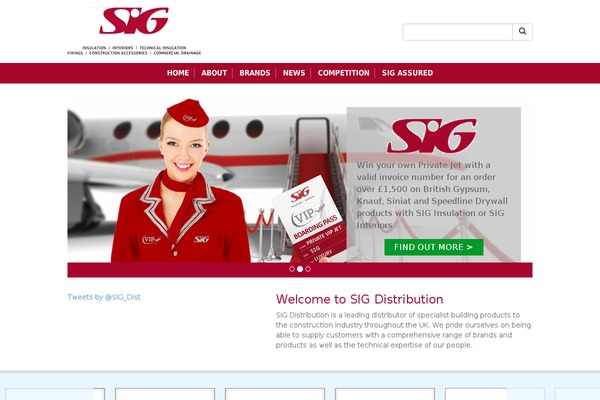 sigdistribution.co.uk site used Sig-distribution