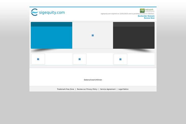 sigequity.com site used Seso