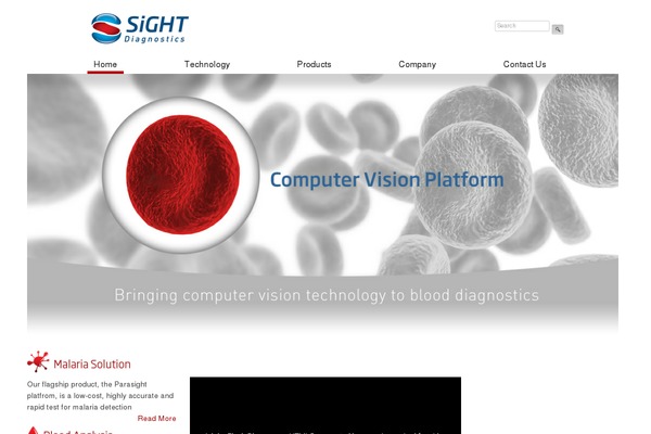 Sight theme site design template sample