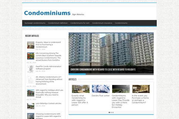 Sahifa theme site design template sample