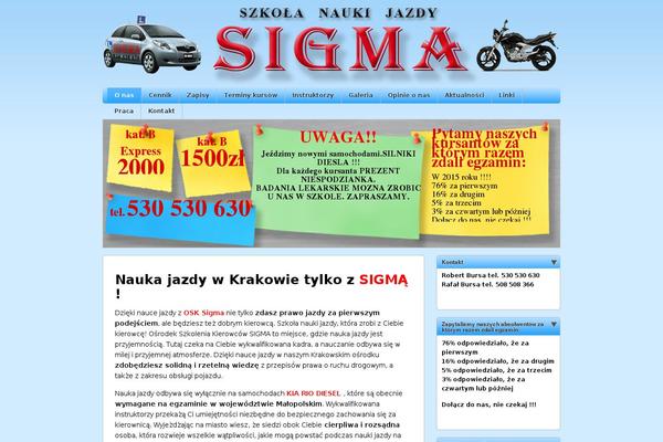 sigma1.pl site used Iblog2