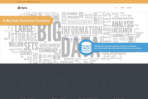 Divi theme site design template sample