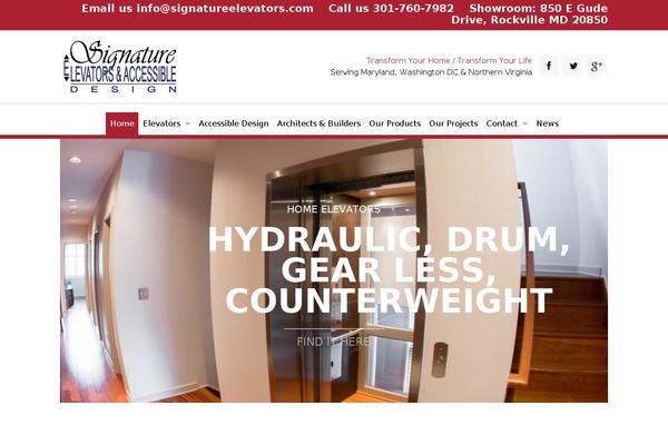 signatureelevators.com site used Signatureelevators_2016