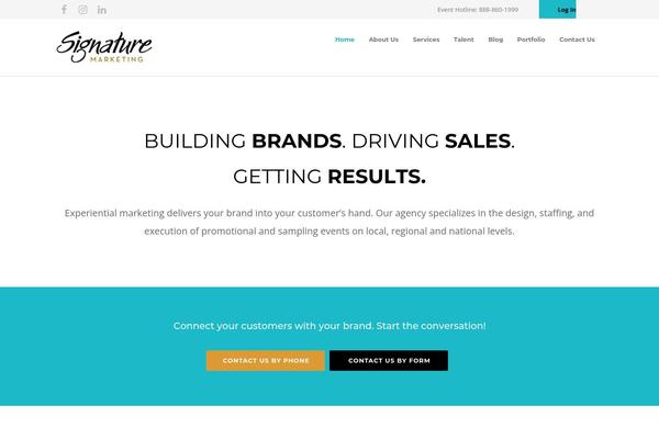 Unicon theme site design template sample