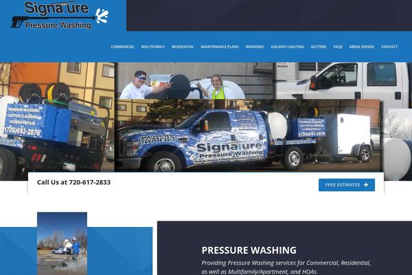 signaturepressurewashing.com site used Workshopplus