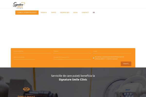 Zephyr theme site design template sample