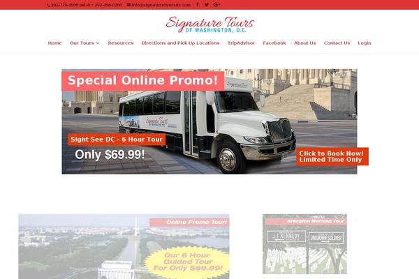 Divi theme site design template sample