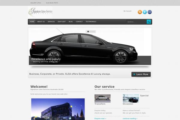 Elegantstyle theme site design template sample