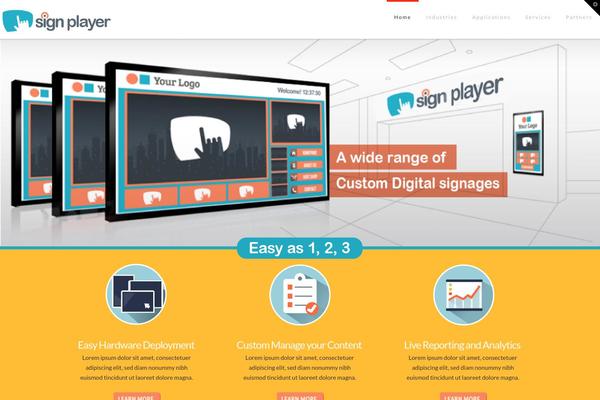 X | The Theme theme site design template sample