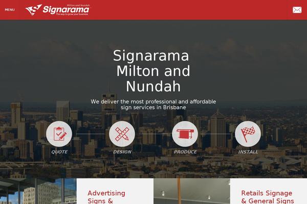 signsbrisbane.com.au site used Signarama-tnz