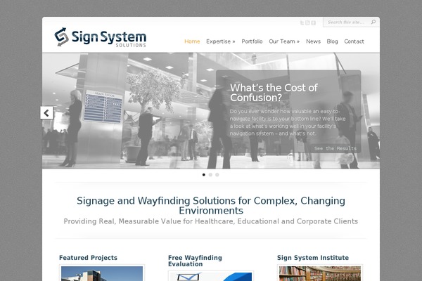 signsystem.com site used Chameleon-responsive