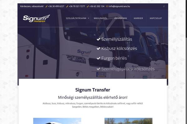 signumtrans.hu site used Signumtrans-child