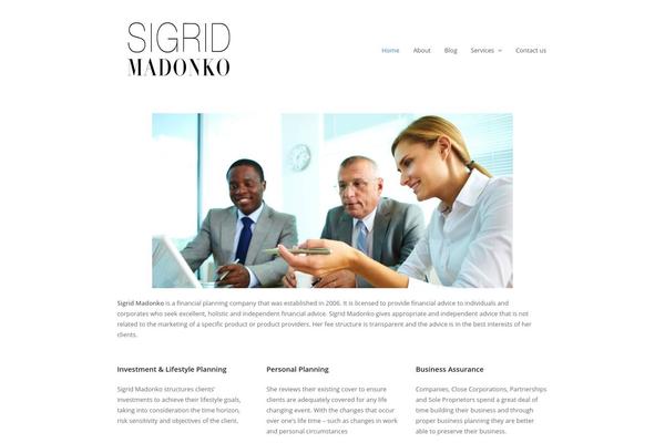 Site using Easy Table plugin