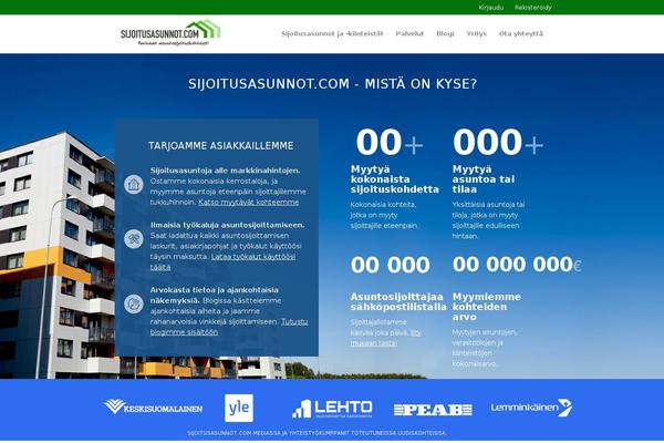 sijoitusasunnot.com site used Enfold-2